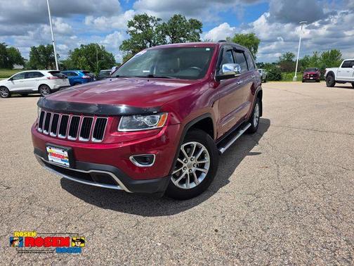 Deep Cherry Red Crystal Pearlcoat 2014 Jeep Grand Cherokee Limited