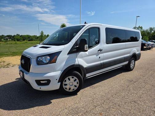 Oxford White 2025 Ford Transit-350 XLT