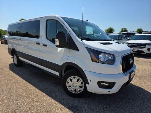 Oxford White 2025 Ford Transit-350 XLT