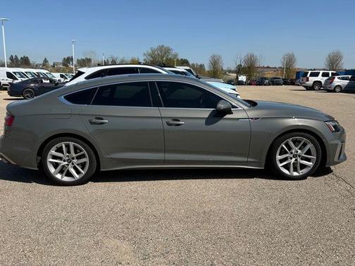 Chronos Gray Metallic 2024 Audi A5 Sportback 45 S line quattro Premium