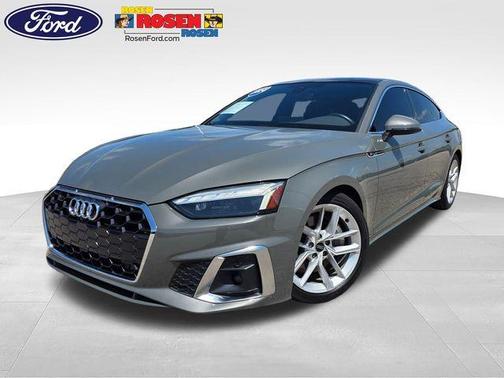 Chronos Gray Metallic 2024 Audi A5 Sportback 45 S line quattro Premium