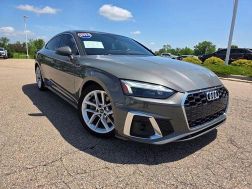 Chronos Gray Metallic 2024 Audi A5 Sportback 45 S line quattro Premium