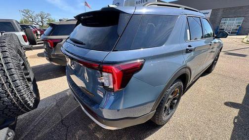 Vapor Blue 2026 Ford Explorer Tremor