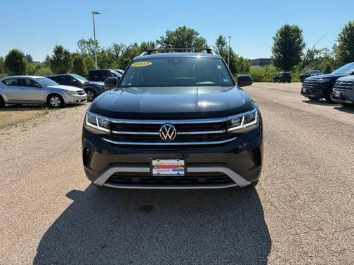 Deep Black Pearl Effect 2023 Volkswagen Atlas 2.0T SEL