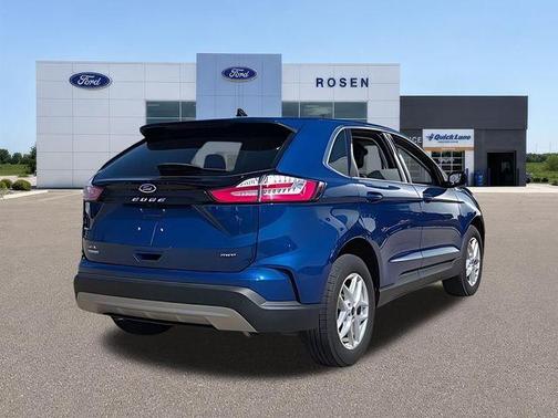 Atlas Blue Metallic 2024 Ford Edge SEL