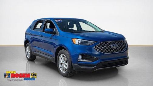 Blue Metallic 2024 Ford Edge SEL