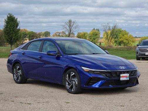 Intense Blue 2024 Hyundai ELANTRA Limited