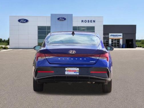 Intense Blue 2024 Hyundai ELANTRA Limited