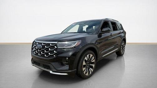 Black Metallic 2025 Ford Explorer Platinum