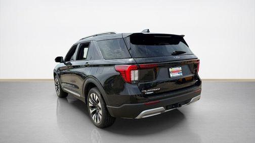 Black Metallic 2025 Ford Explorer Platinum