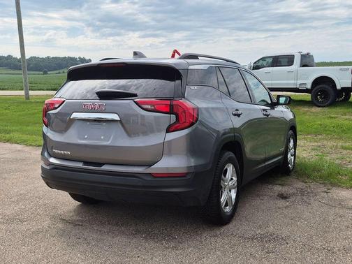 Satin Steel Metallic 2018 GMC Terrain SLE