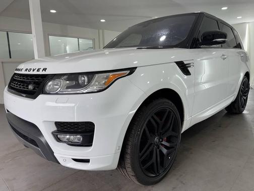 White 2017 Land Rover Range Rover Sport 3.0L Supercharged HSE Dynamic