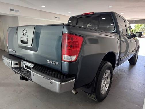 Blue 2006 Nissan Titan XE Crew Cab