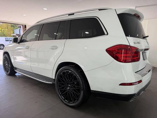 White 2014 Mercedes-Benz GL-Class 4MATIC