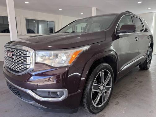 Burgundy 2017 GMC Acadia Denali