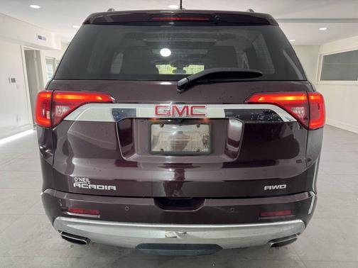 Burgundy 2017 GMC Acadia Denali