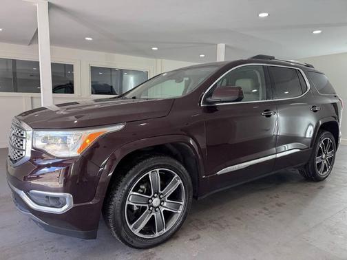 Burgundy 2017 GMC Acadia Denali