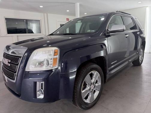 Blue 2015 GMC Terrain SL