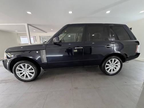 Blue 2010 Land Rover Range Rover Supercharged