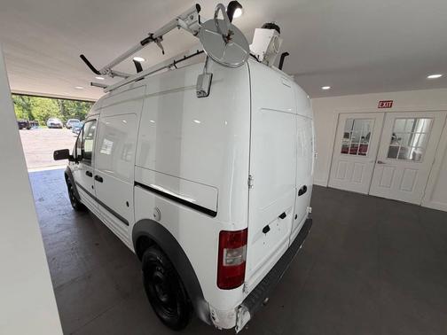 Frozen White 2012 Ford Transit Connect XLT