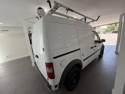 Frozen White 2012 Ford Transit Connect XLT