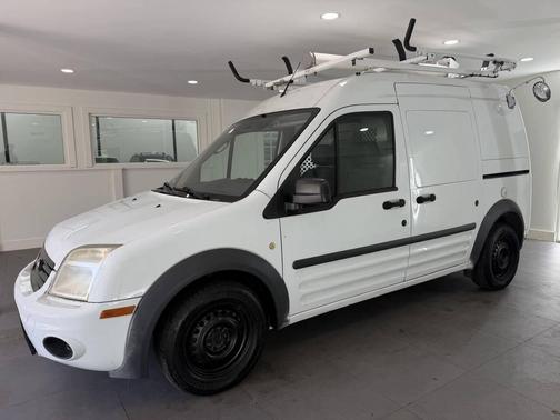 Frozen White 2012 Ford Transit Connect XLT