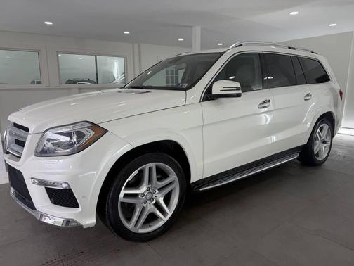 White 2014 Mercedes-Benz GL-Class GL 550 4MATIC