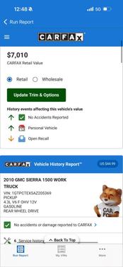 2010 GMC Sierra 1500 Work Truck