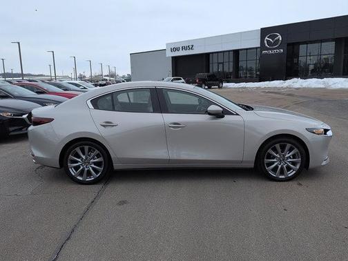 Platinum Quartz Metallic 2026 Mazda Mazda3 FWD w/Preferred Package