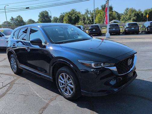 Deep Crystal Blue Mica 2025 Mazda CX-5 2.5 S Preferred Package