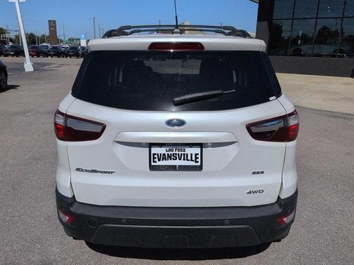 White Platinum 2018 Ford EcoSport SES