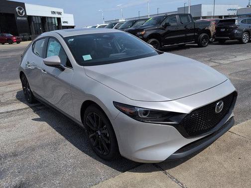 Platinum Quartz Metallic 2026 Mazda Mazda3 FWD w/Premium Package