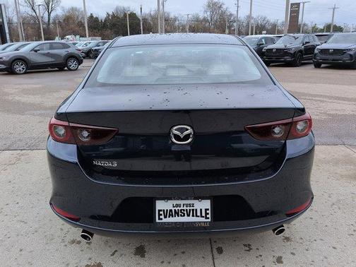 Deep Crystal Blue Mica 2026 Mazda Mazda3 FWD w/Preferred Package