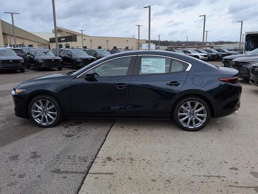 Deep Crystal Blue Mica 2026 Mazda Mazda3 FWD w/Preferred Package