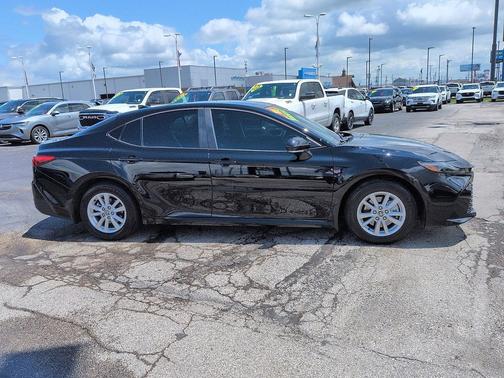 Midnight Black Metallic 2025 Toyota Camry LE