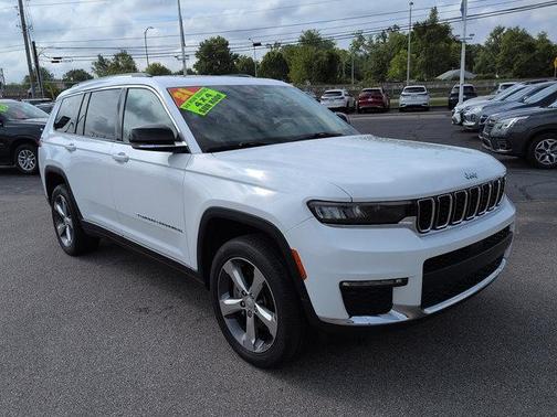 Bright White Clearcoat 2021 Jeep Grand Cherokee L Limited