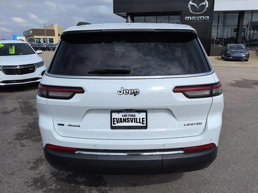 Bright White Clearcoat 2021 Jeep Grand Cherokee L Limited