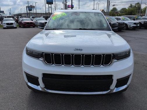 Bright White Clearcoat 2021 Jeep Grand Cherokee L Limited