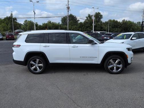 Bright White Clearcoat 2021 Jeep Grand Cherokee L Limited