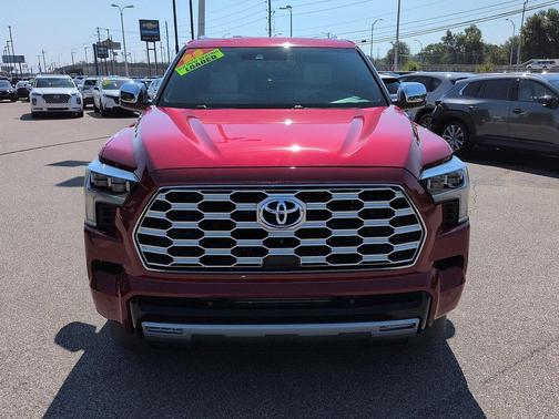 Supersonic Red 2023 Toyota Sequoia Capstone
