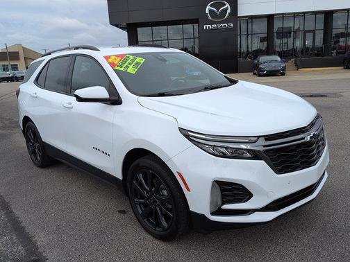 Summit White 2022 Chevrolet Equinox FWD RS