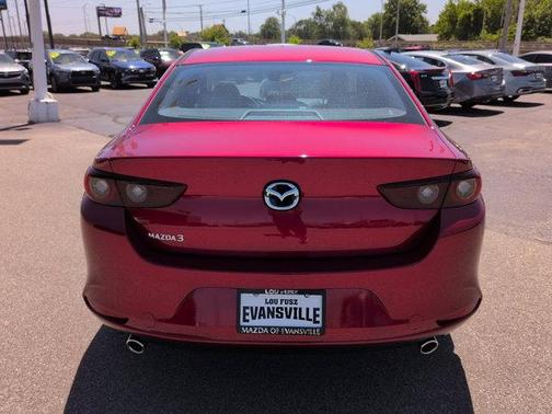 Soul Red Crystal Metallic 2026 Mazda Mazda3 FWD w/Preferred Package
