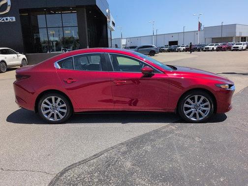Soul Red Crystal Metallic 2026 Mazda Mazda3 FWD w/Preferred Package