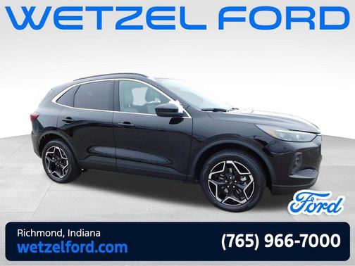 Agate Black Metallic 2026 Ford Escape Platinum