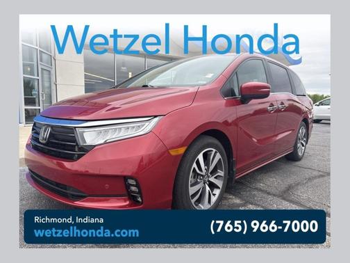 Radiant Red Metallic II 2022 Honda Odyssey Touring