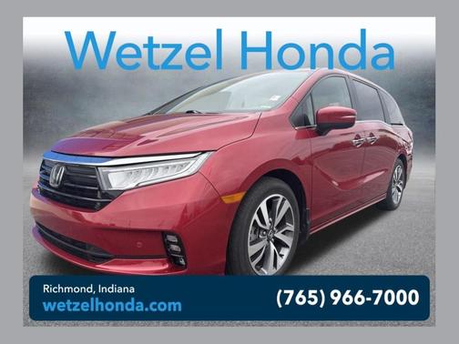 Radiant Red Metallic II 2022 Honda Odyssey Touring