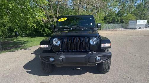 Black Clearcoat 2021 Jeep Gladiator Sport