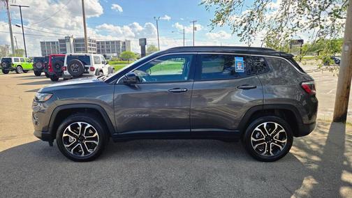 Gray 2024 Jeep Compass Limited