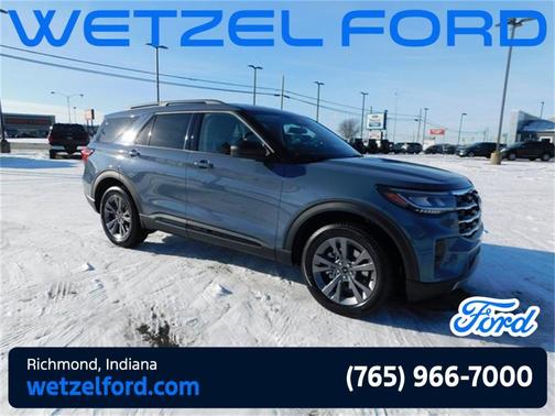 Vapor Blue Metallic 2026 Ford Explorer Active SUV