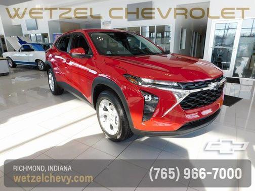Red 2026 Chevrolet Trax LS